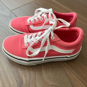 Vans Kids Coral Canvas Sneakers